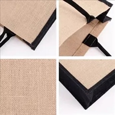 Jute Tote Bags With Cotton Handles
