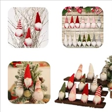 Knitted Christmas Plushie Charm