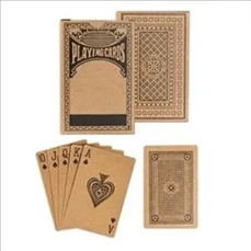 Kraft Playing Cards