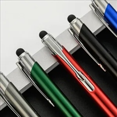 LED Ballpoint Pen with Stylus Tip