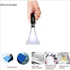 LED Lighted Ice Car Scraper