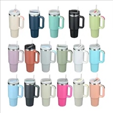 Large capacity stainless steel thermos cup