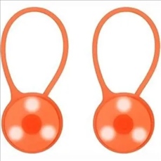 Led Silicone Bike Light/Backpack Light