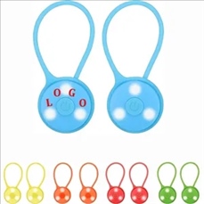 Led Silicone Bike Light/Backpack Light