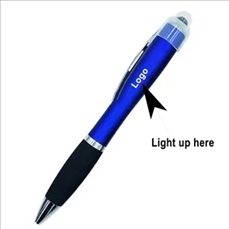 Light up Logo Ballpoint Stylus Advertising Pen