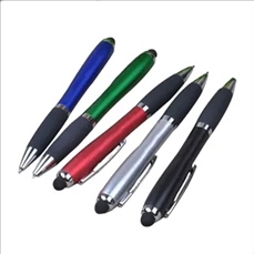 Light up Logo Ballpoint Stylus Advertising Pen