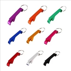 MOQ 50pcs Bottle Opener Keychain Ring