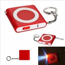 Measuring Tape with Flashlight and key Chain