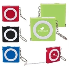Measuring Tape with Flashlight and key Chain