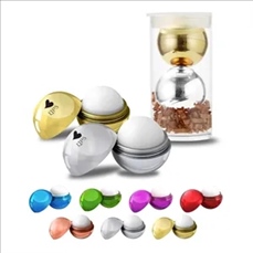 Metallic Lip Balm Set in Tube