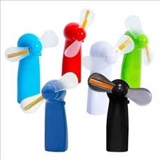 Mini Flash Message Fan with LED