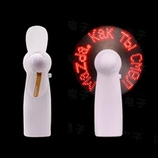 Mini Flash Message Fan with LED