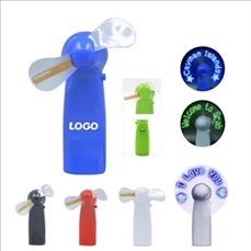 Mini Flash Message Fan with LED