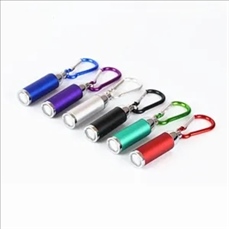 Mini LED Keychain Flashlight With Carabiner