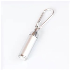 Mini LED Keychain Flashlight With Carabiner