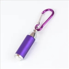 Mini LED Keychain Flashlight With Carabiner