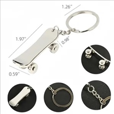 Mini-SkateBoard KeyChain