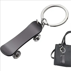 Mini Skateboard Keychain