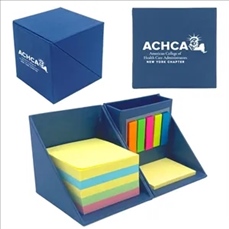 Modular Sticky Note Cube Organizer