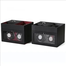 Multi-Function 2-Slot Watch Winder Jewelry Storage Box