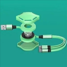 Multi USB Charging Cable Retractable 3in1 Universal Charger