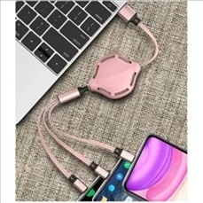 Multi USB Charging Cable Retractable 3in1 Universal Charger