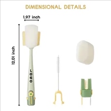 Multi-functional Cup Brush for Washing