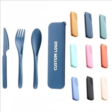 Outdoor camping reusable tableware set