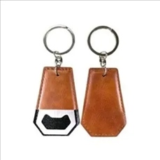 PU Bottle Opener with Key Chain