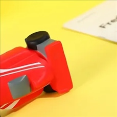PU Racing Car Stress Reliever Toy with Custom Logo