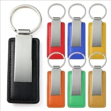 PU leather keychain