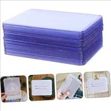 PVC Hard Plastic Card Sleeves Holder