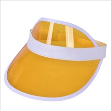 PVC Sun Protective Visor Hat Caps