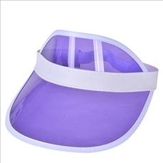 PVC Sun Protective Visor Hat Caps