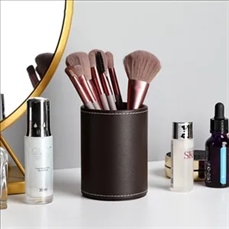 Pen And Makeup Canister Desktop Organizer