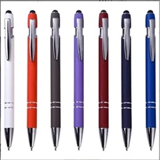 Pen With Soft Rubberized Grip