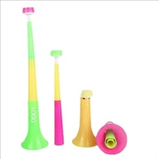 Plastic Collapsible Horn With Retractable Three-section