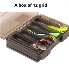 Plastic Lure Double Sides Tackle Box