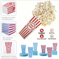 Plastic Popcorn Tubs