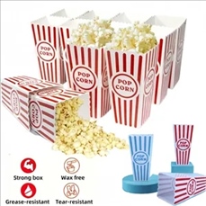 Plastic Popcorn Tubs