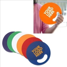 Plastic Round Hand Fan
