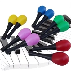 Plastic Sand Hammers Sound Toy