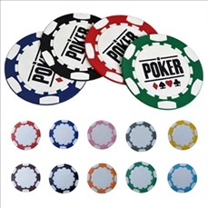 Poker Chip Golf Ball Marker