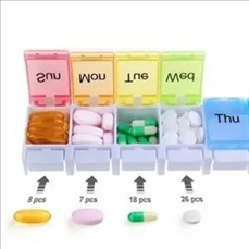 Pop-up Design Travel 7 Day Pill Box