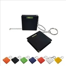 Popular Measuring Tape Keychain With Level - Measures 1 Mete