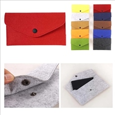 Portable Felt Phone Storage Wallet Case
