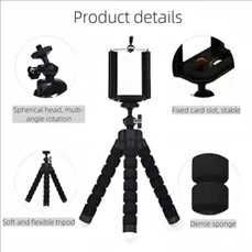 Portable Tripod Soft Mobile Phone Holder