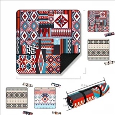 Portable outdoor camping waterproof picnic mat
