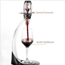 RED WINE DECANTER POURER WITH FILTER STAND