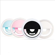 Rechargeable Phone Clip Selfie Ring Light